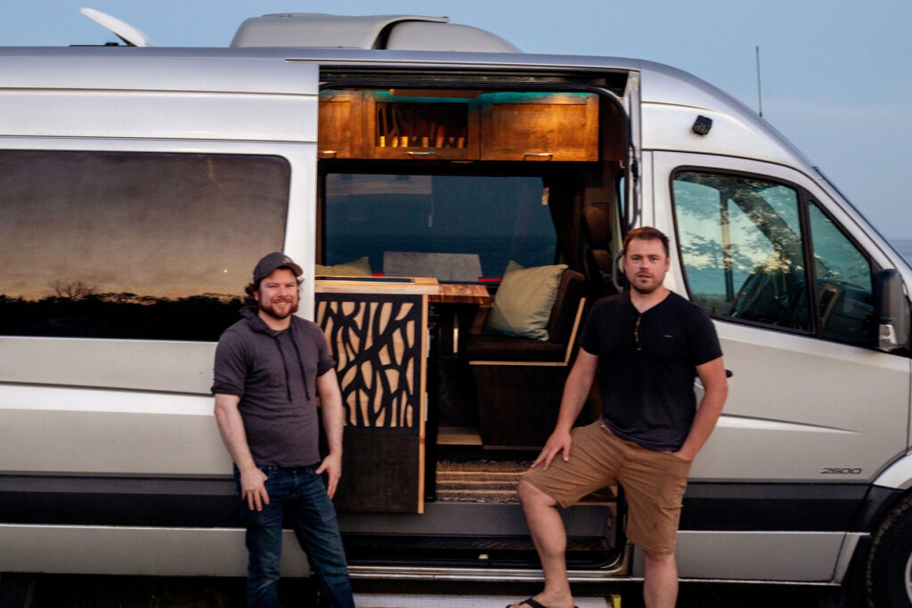 Original Camper Van with Builders