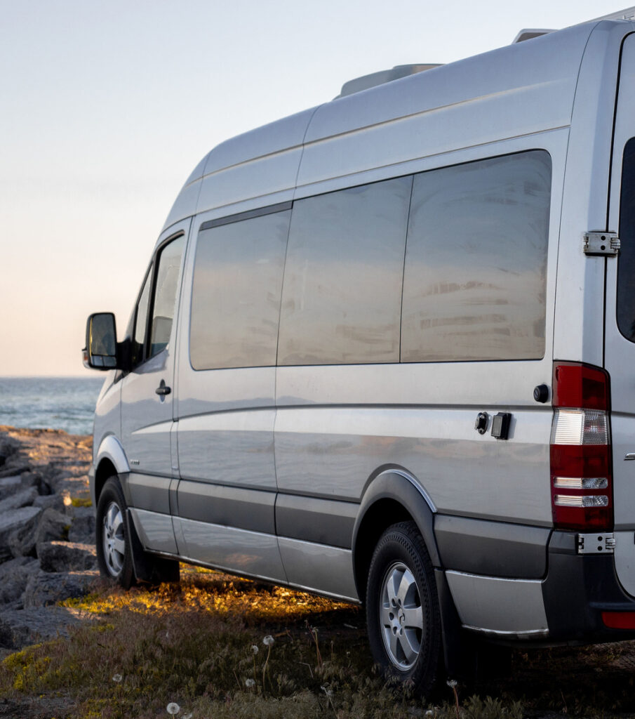 Camper Van Pier View Drivers Side