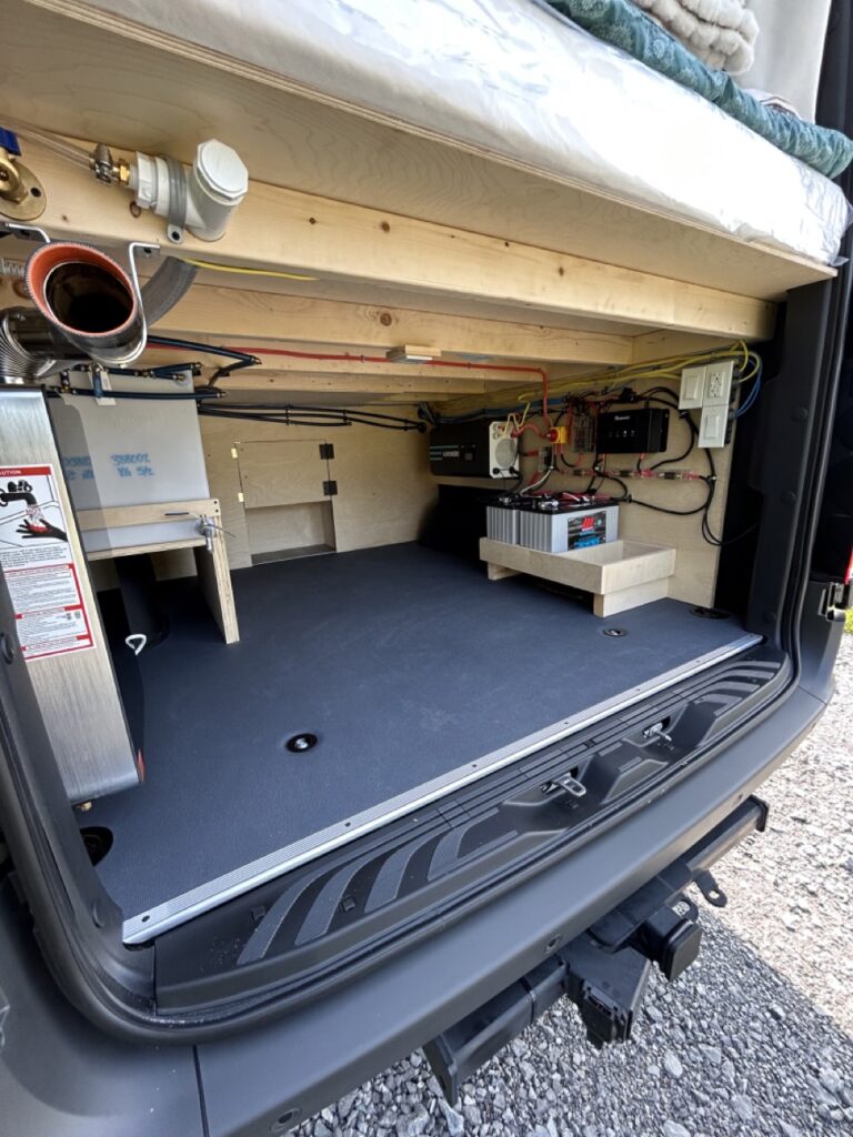 Camper Van Garage View